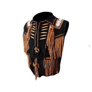 MENS-WESTERN-VEST-BLACK