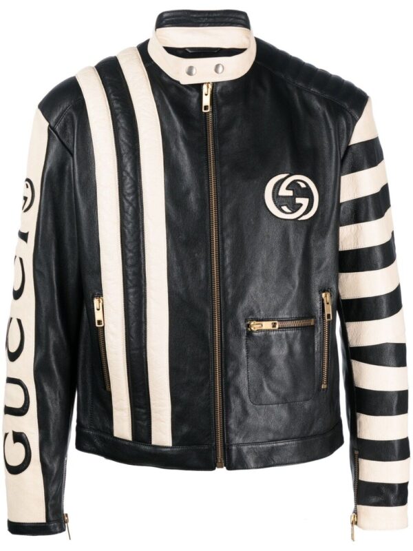 Gucci Black Leather jacket