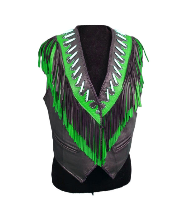 Crop Top Fringe Vest for woman