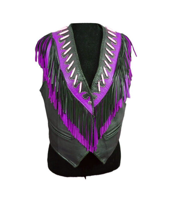 Crop Top Fringe Vest for woman