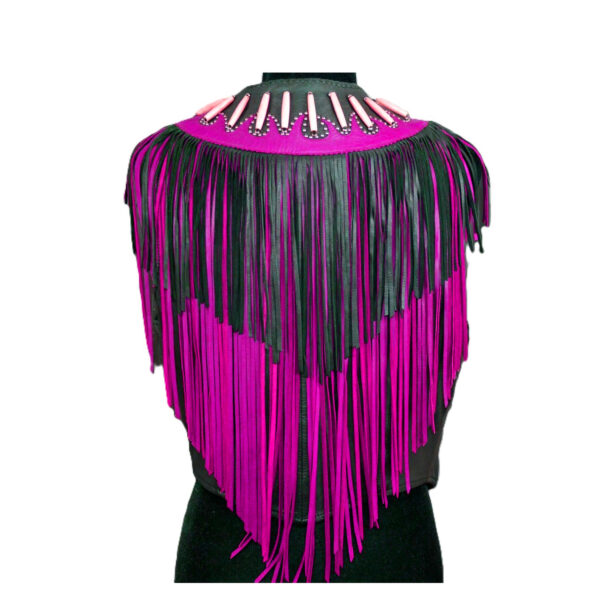 Crop Top Fringe Vest for woman