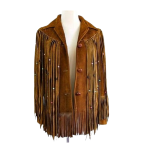 long beads fringe coat for woman